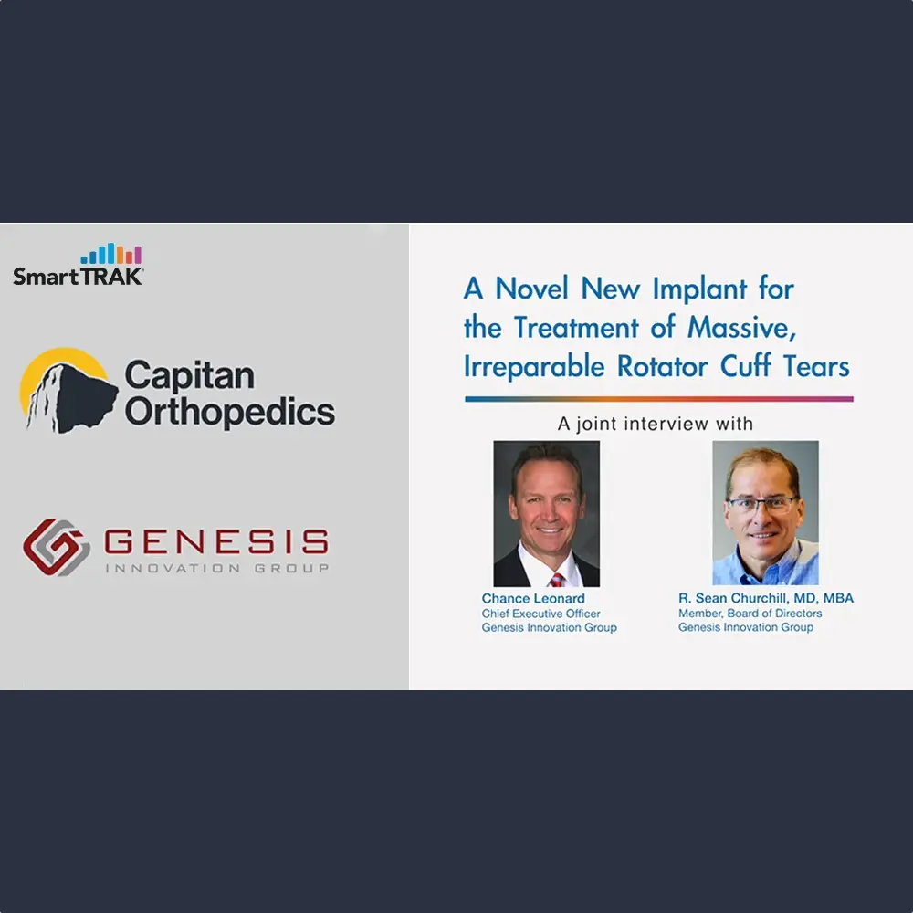 Capitan Orthopedics Featured on SmartTRAK